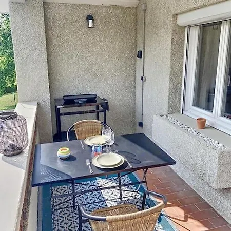 Ferienwohnung Les Penates Du Pastel - Jardin & Terrasse Villefranche-de-Lauragais Exterior foto